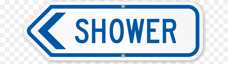 Shower Swimming Pool Sign Sign, License Plate, Transportation, Vehicle, Symbol Free Png Download