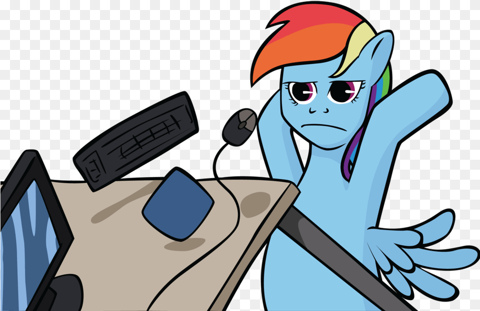 Showing Post Amp Media For Cartoon Table Flipped Over Rainbow Dash Table Flip, Face, Head, Person Free Png