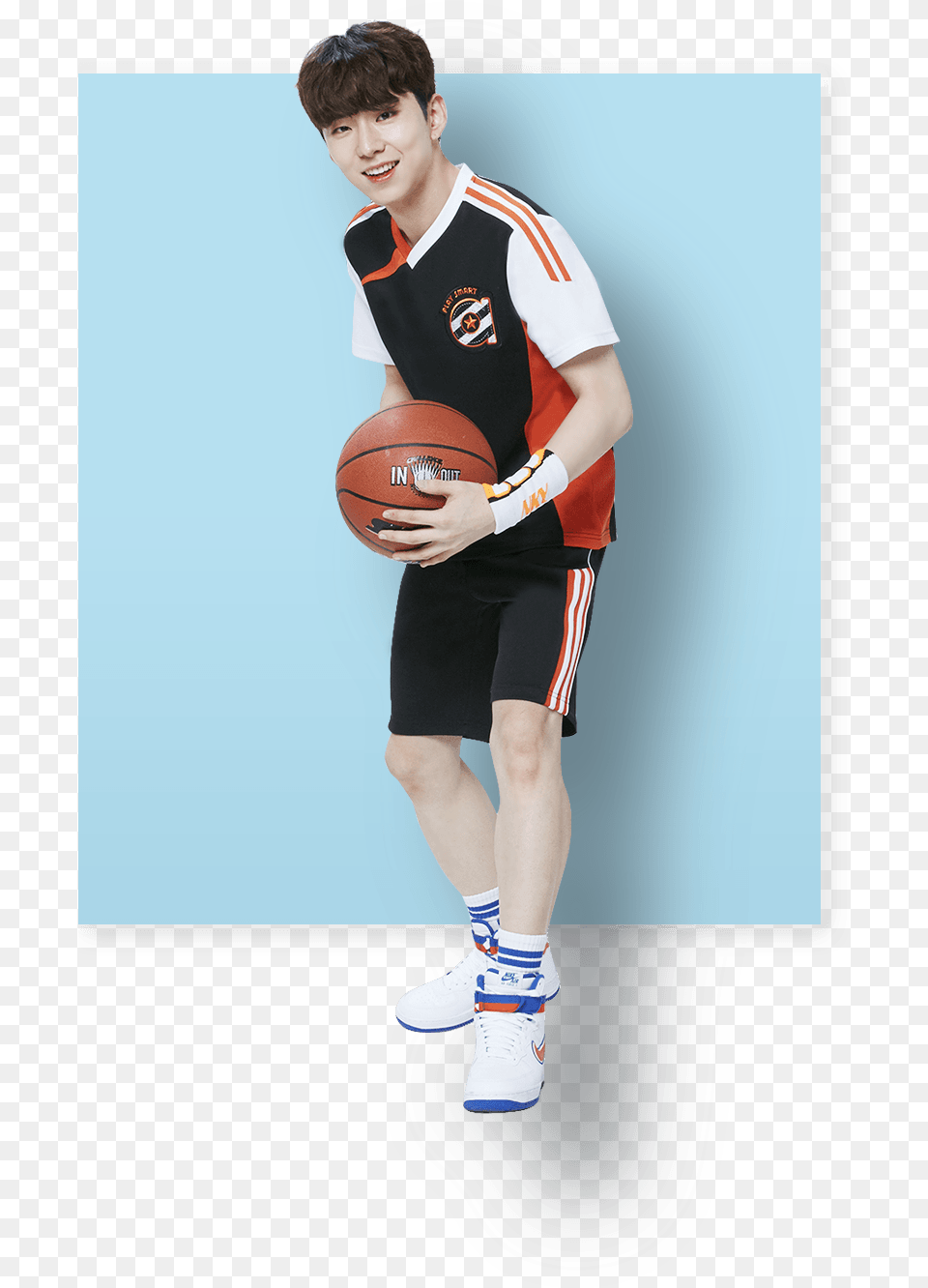 Shownu Wonho Minhyuk Kihyun Hyungwon Joohoney Kihyun Shorts, Ball, Basketball, Basketball (ball), Sport Png Image