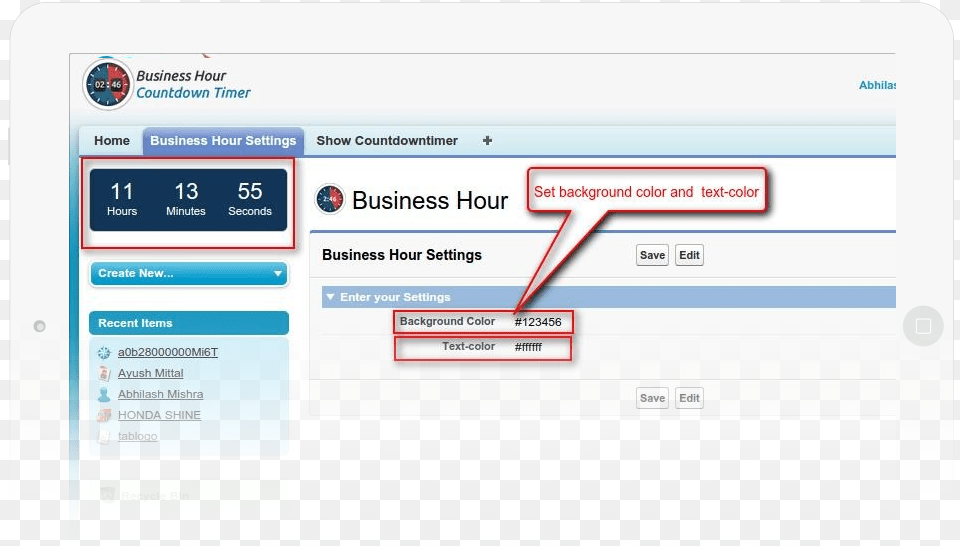 Shows Countdown Time For Business Hours Timer, File, Webpage, Text Png Image