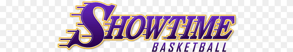 Showtime Basketball Logo, Purple, Text Free Png