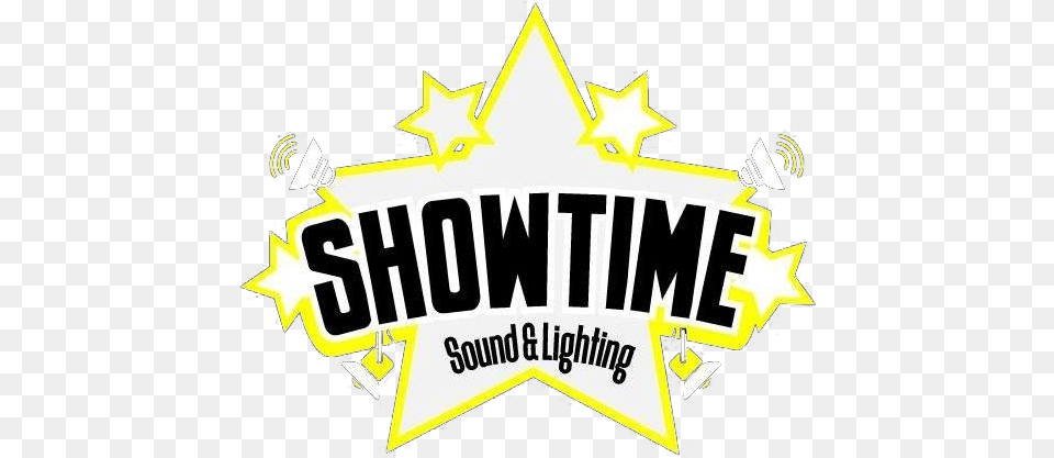 Showtime Sound U0026 Lights Sound Lighting And Generator Rentals Horizontal, Logo, Scoreboard, Sticker, Symbol Free Png Download