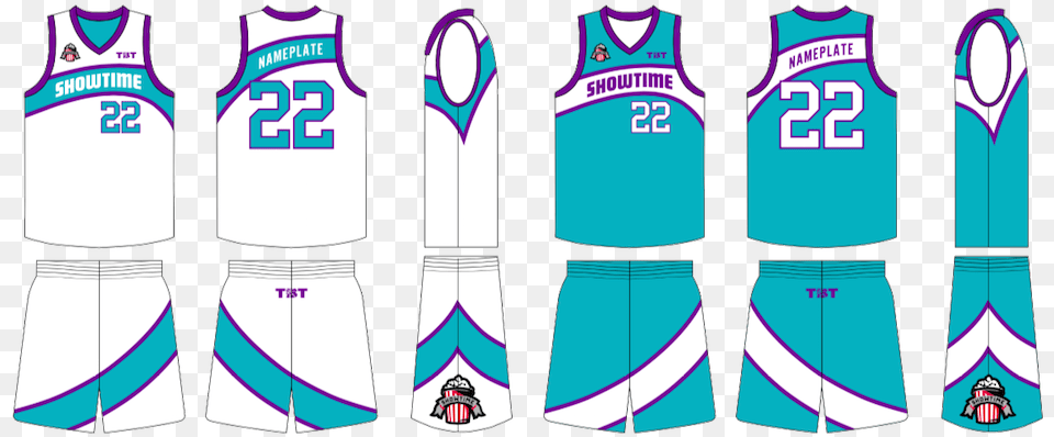 Showtime Uniforms Unveiled The Basketball Tournament Blazers Basketball Jersey, Clothing, Shirt, People, Person Free Png