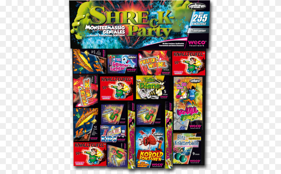 Shreck Party Feuerwerk Weco, Food, Sweets, Candy, Baby Png