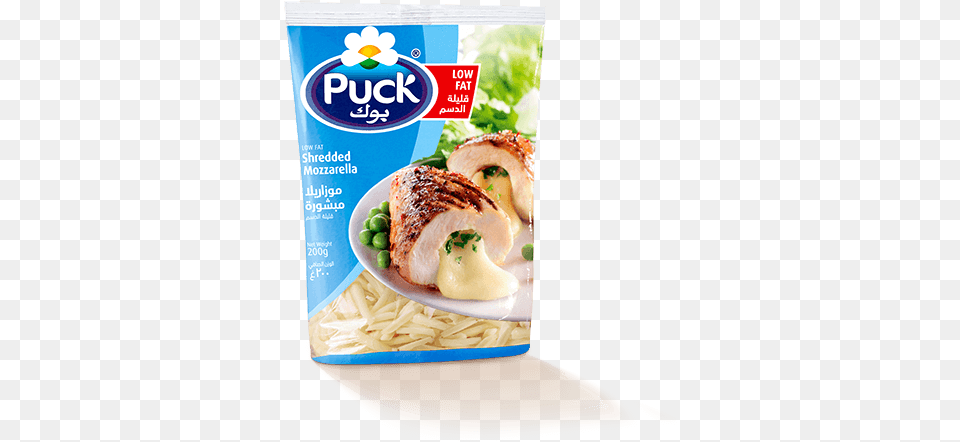 Shredded Cheese Puck Products Arabia Puck Light Mozzarella, Food, Lunch, Meal, Noodle Free Png