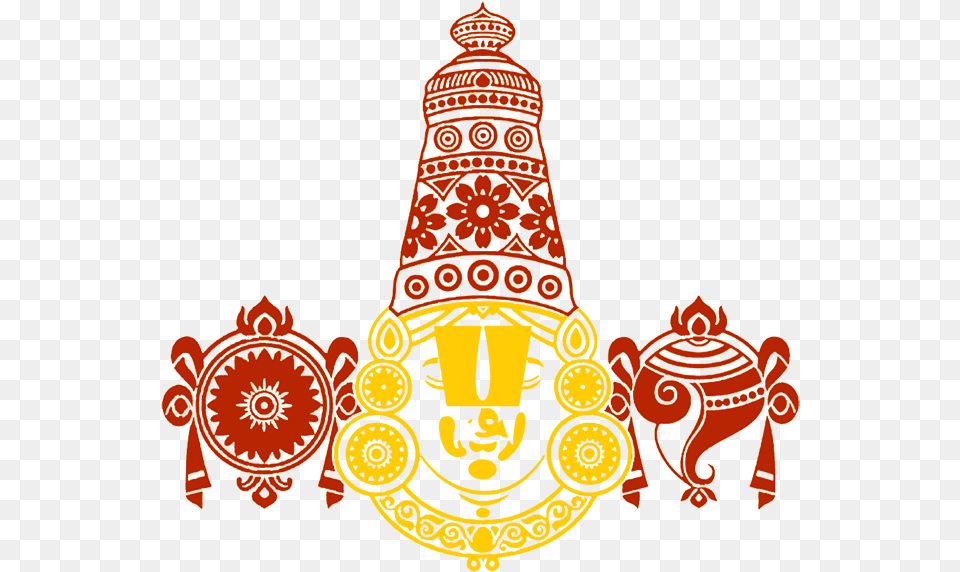 Shree Balaji Group Tours Lord Venkateswara Clipart, Emblem, Symbol, Art, Chandelier Free Png