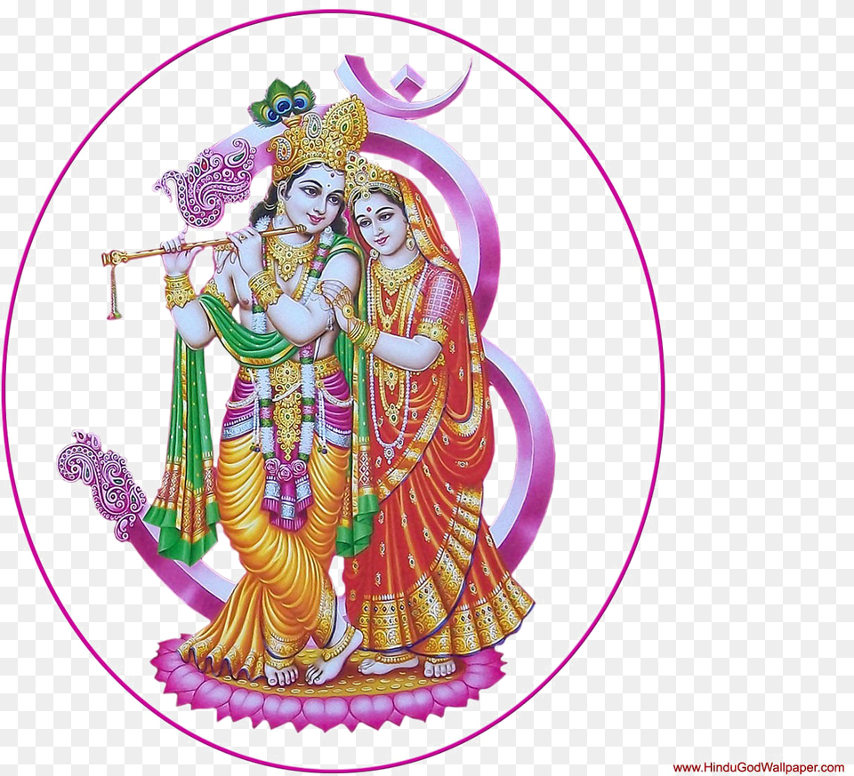 Shree Krishna And Radha, Adult, Bride, Female, Person Png Image