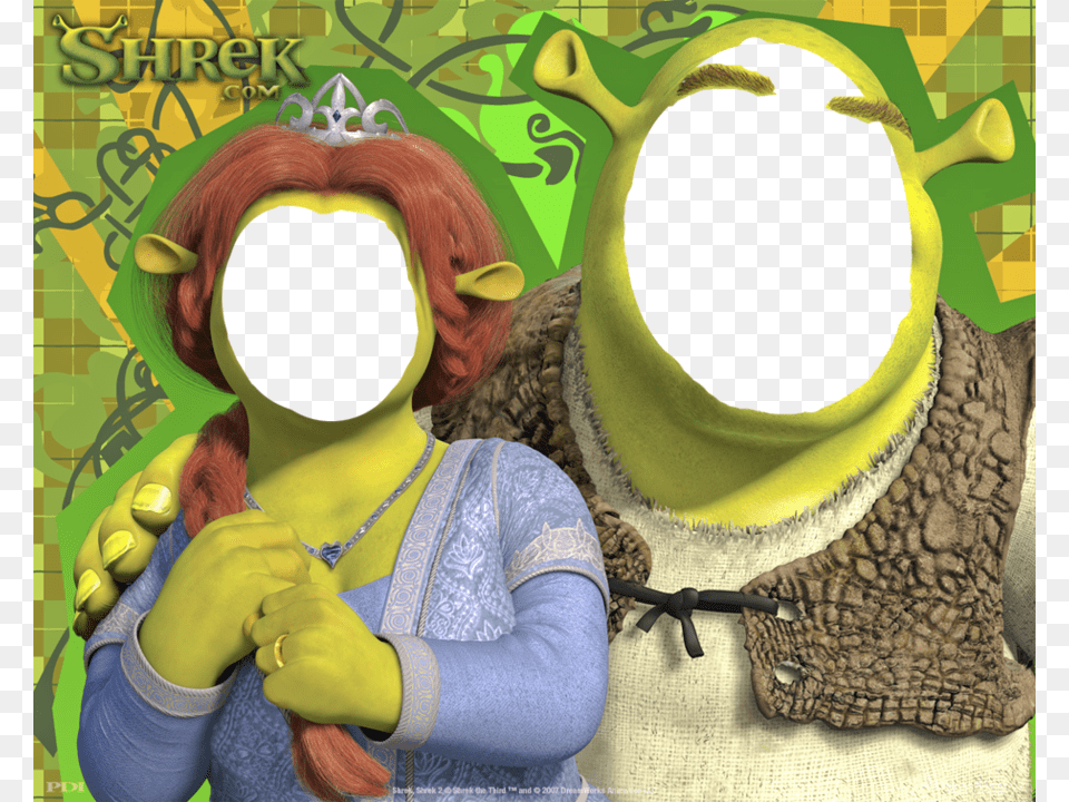 Shrek, Baby, Person, Face, Head Png Image