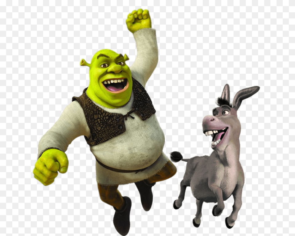 Shrek And Donkey, Baby, Person, Face, Head Free Transparent Png