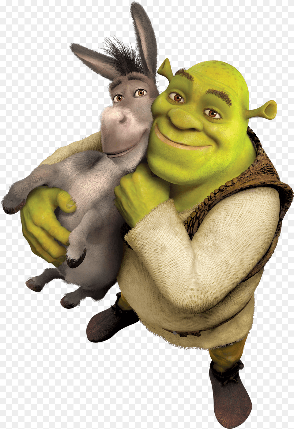 Shrek And Donkey Hugging, Hand, Body Part, Finger, Person Png