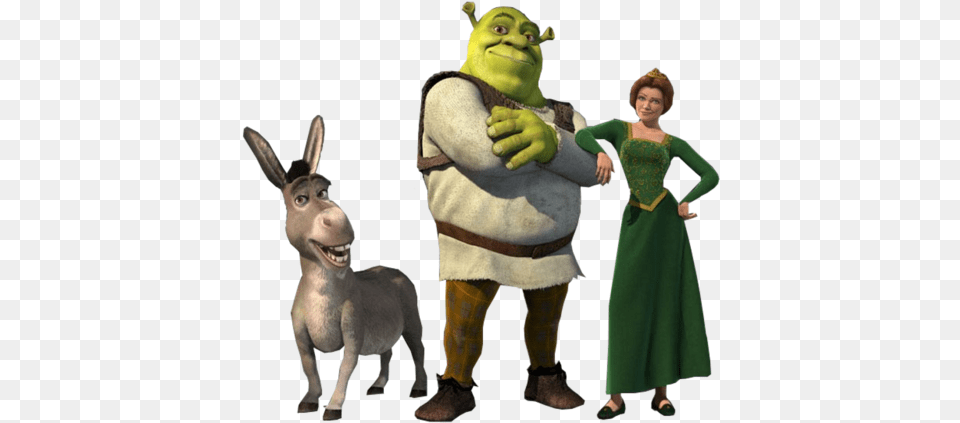 Shrek And Fiona, Adult, Female, Person, Woman Free Png Download