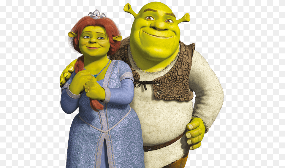 Shrek And Fiona, Woman, Adult, Person, Female Free Png Download