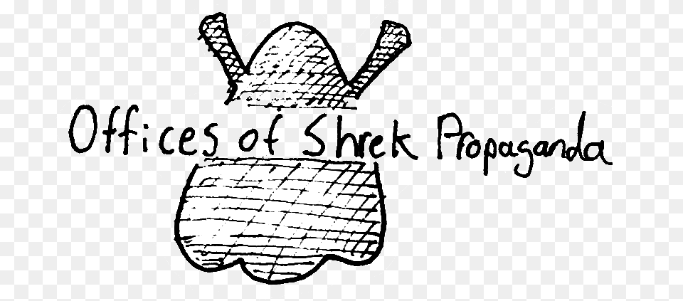 Shrek Asshole In Wonderland Act 1 Heinous Intent By Sweeneezy Line Art, Clothing, Glove, Logo, Text Free Png Download
