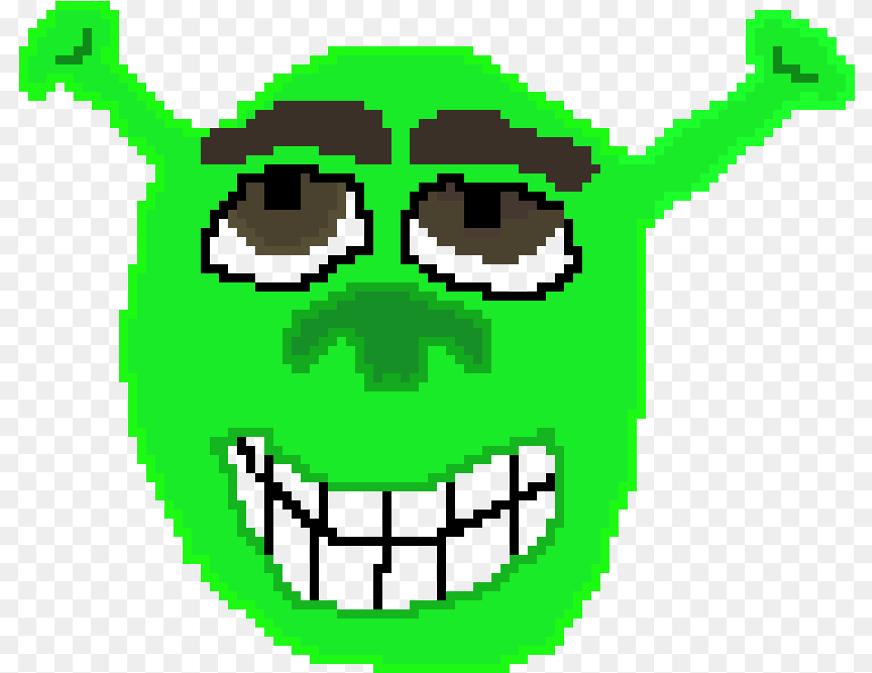 Shrek Clipart Cartoon, Green, Alien, Head, Person Free Png Download