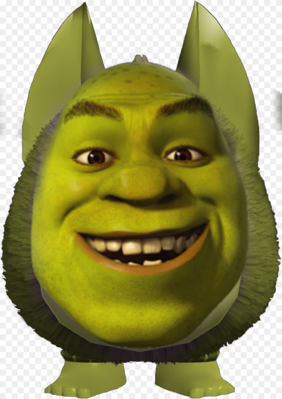 Shrek Dank Dank Shrek, Green, Cartoon, Face, Head Png