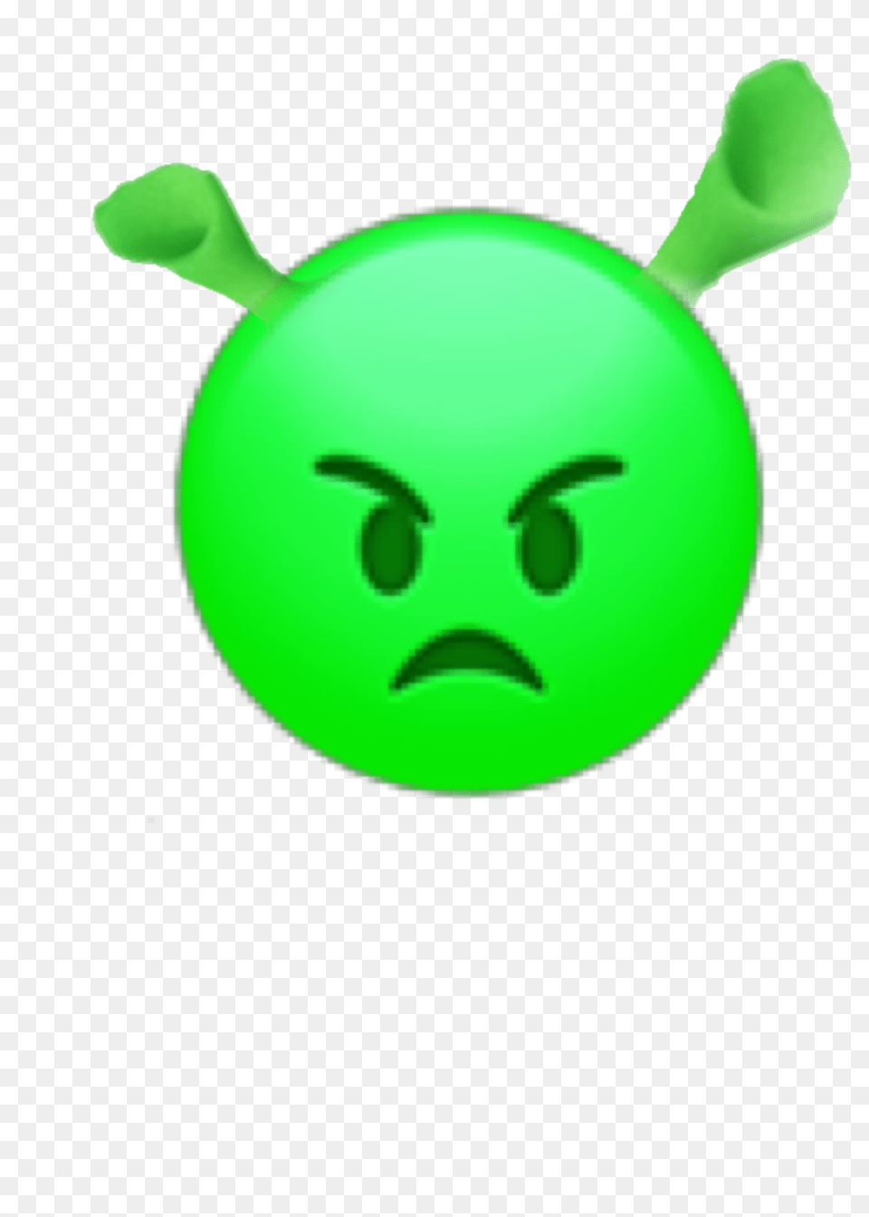 Shrek Ehe Green Emoji Shrekears Ears Cartoon, Face, Head, Person, Smoke Pipe Free Transparent Png