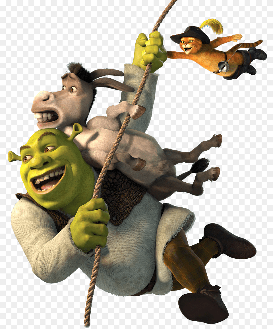 Shrek Fiona Shrek No Background, Baby, Person, Face, Head Free Png