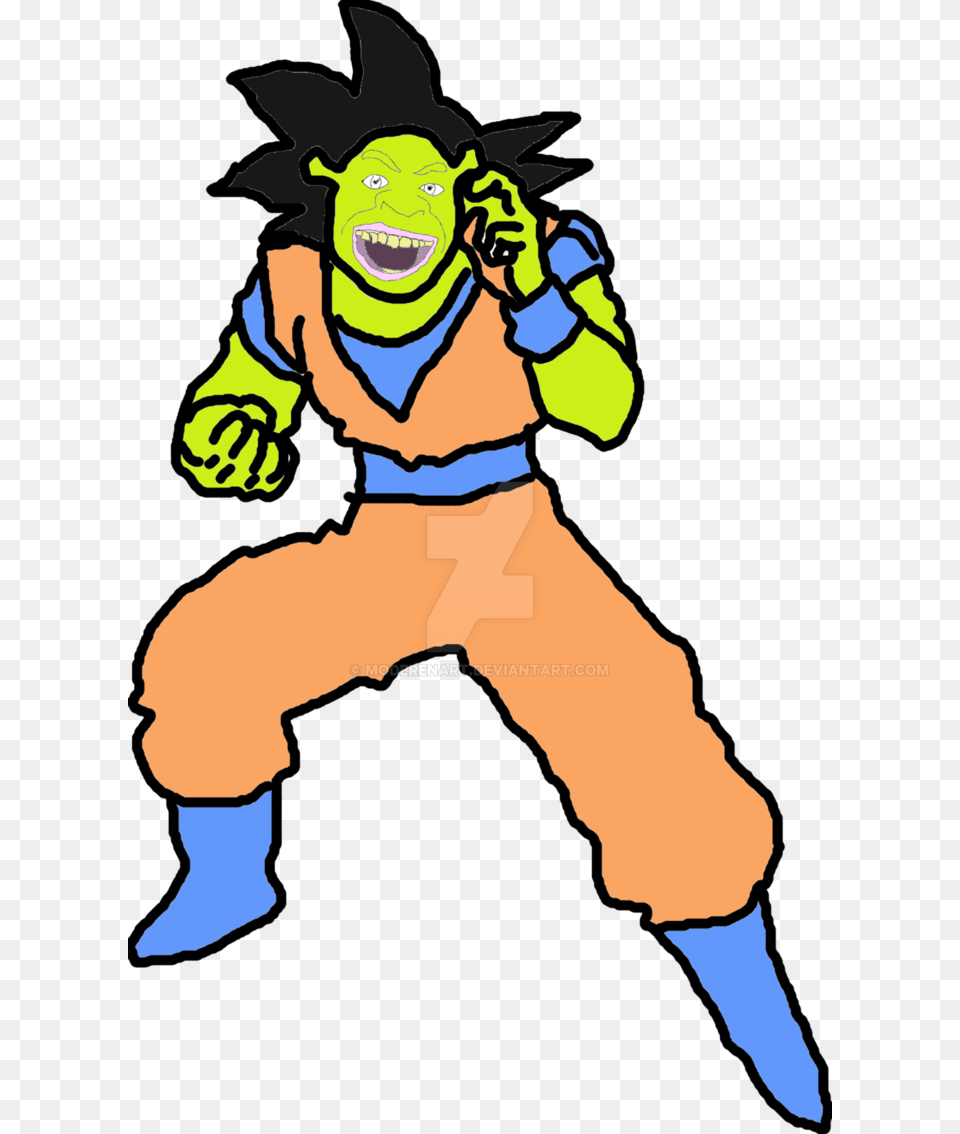 Shrek Goku, Clothing, Costume, Person, Baby Free Png Download