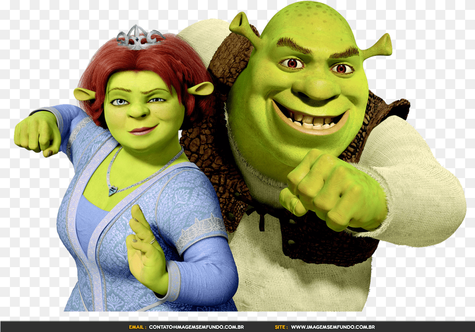 Shrek Shrek And Fiona, Baby, Person, Hand, Finger Png Image
