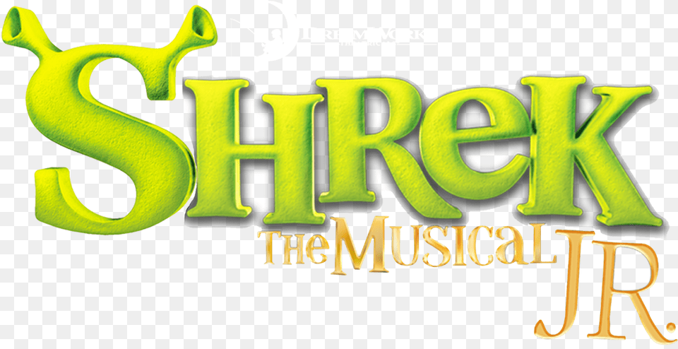 Shrek Jr Logo Temp Shrek The Musical Jr Logo, Green, Book, Publication, Text Free Png