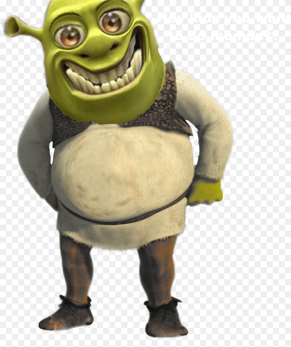 Shrek Meme Cringy Mlg Wrong Freetoedit Transparent Background Shrek Free Png Download