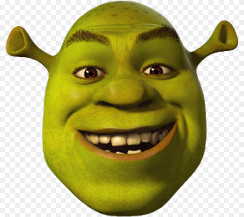 Shrek Meme Dank Mlg Funny Fun Shrek The Third, Head, Person, Baby, Face Free Png Download