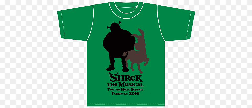 Shrek T Shirt Design Shrek The Musical Jr T Shirt, Clothing, T-shirt, Adult, Male Free Png Download