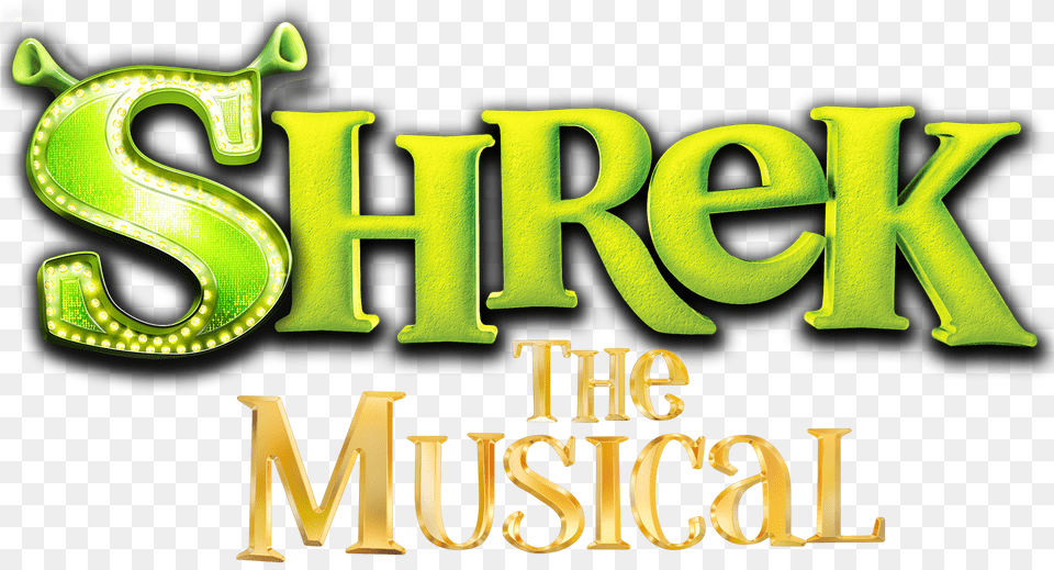Shrek The Musical, Green, Text Png Image