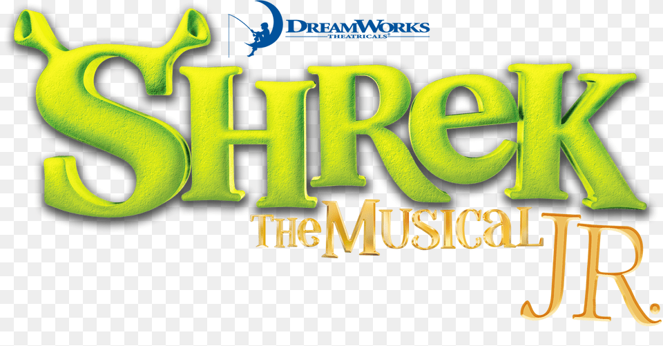 Shrek The Musical Shrek The Musical Jr Logo, Green, Book, Publication, Text Png Image