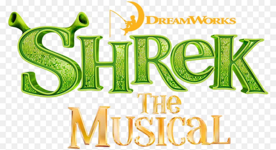 Shrek The Musical Shrek The Musical Title, Green, Text Free Transparent Png