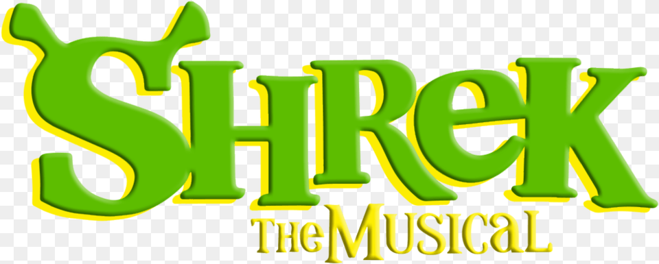 Shrek The Musical Stage Door Fine Arts Shrek The Musical Logo, Green, Bulldozer, Machine, Text Free Png Download