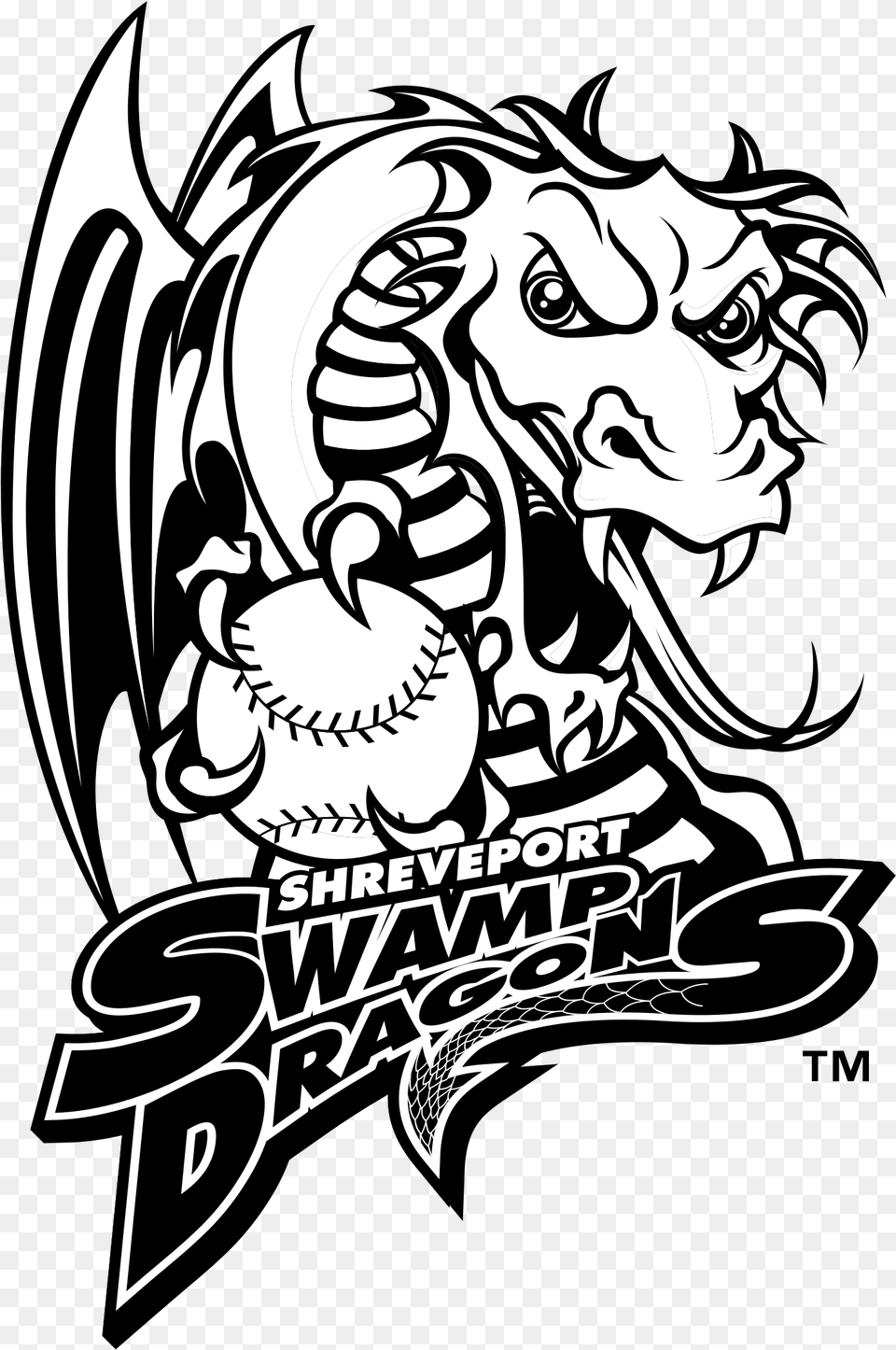 Shreveport Swamp Dragons Logo Transparent U0026 Svg Vector Shreveport Swamp Dragons, Face, Head, Person Free Png