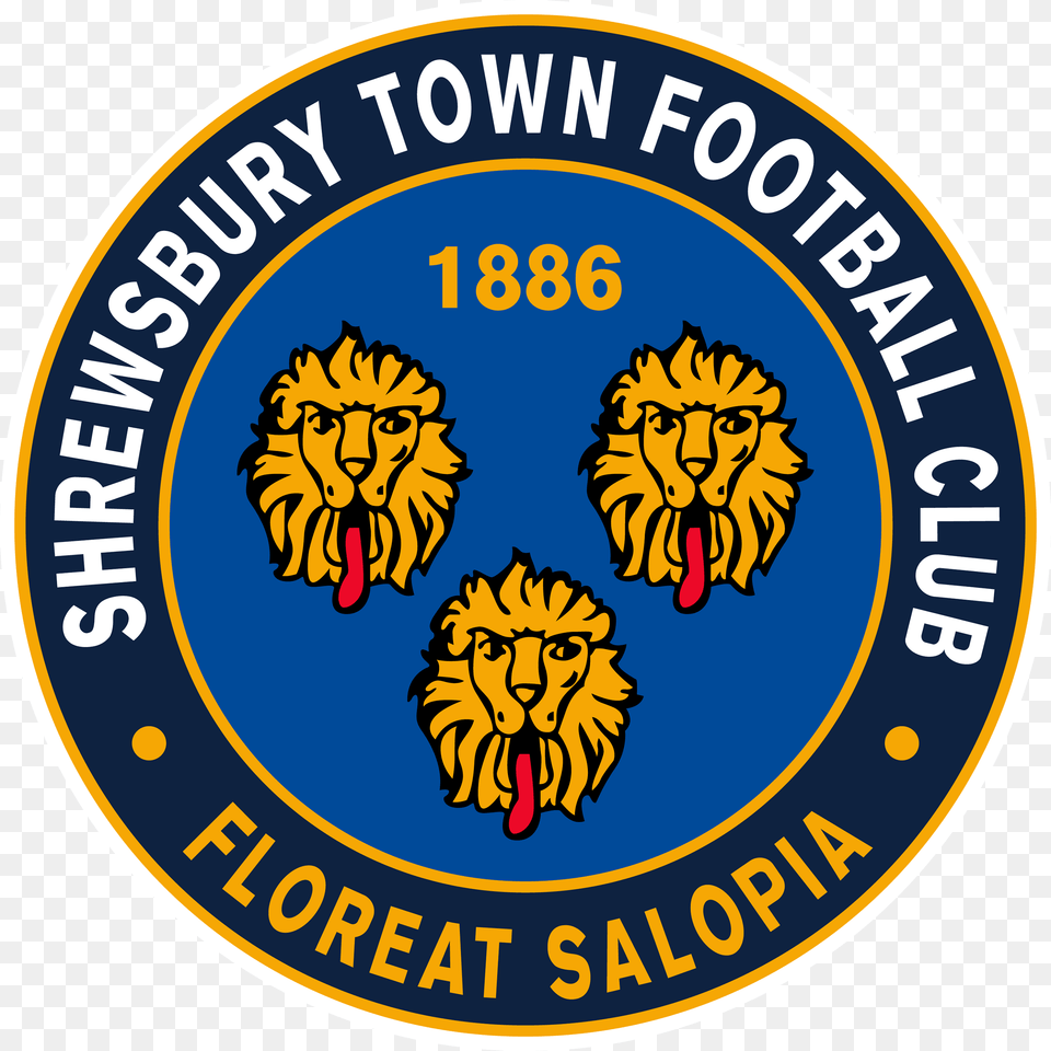 Shrewsbury Town Fc Logo Shrewsbury Town, Badge, Symbol, Emblem Free Png