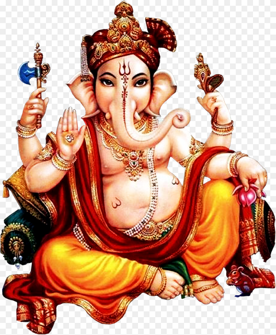 Shri Ganesha Mantra Indian Culture Ganesha, Woman, Adult, Art, Bride Png Image