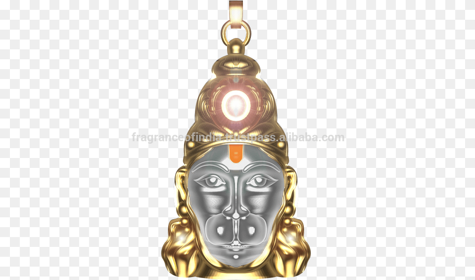 Shri Hanuman Chalisa Idol Pendent Suppliers Manufacturer Hanuman Locket, Accessories, Person, Head, Face Png