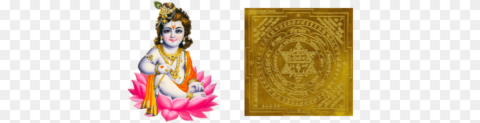 Shri Siddh Gopal Yantra Krishna Janmashtami Quotes In Telugu, Adult, Blackboard, Bride, Female Png Image