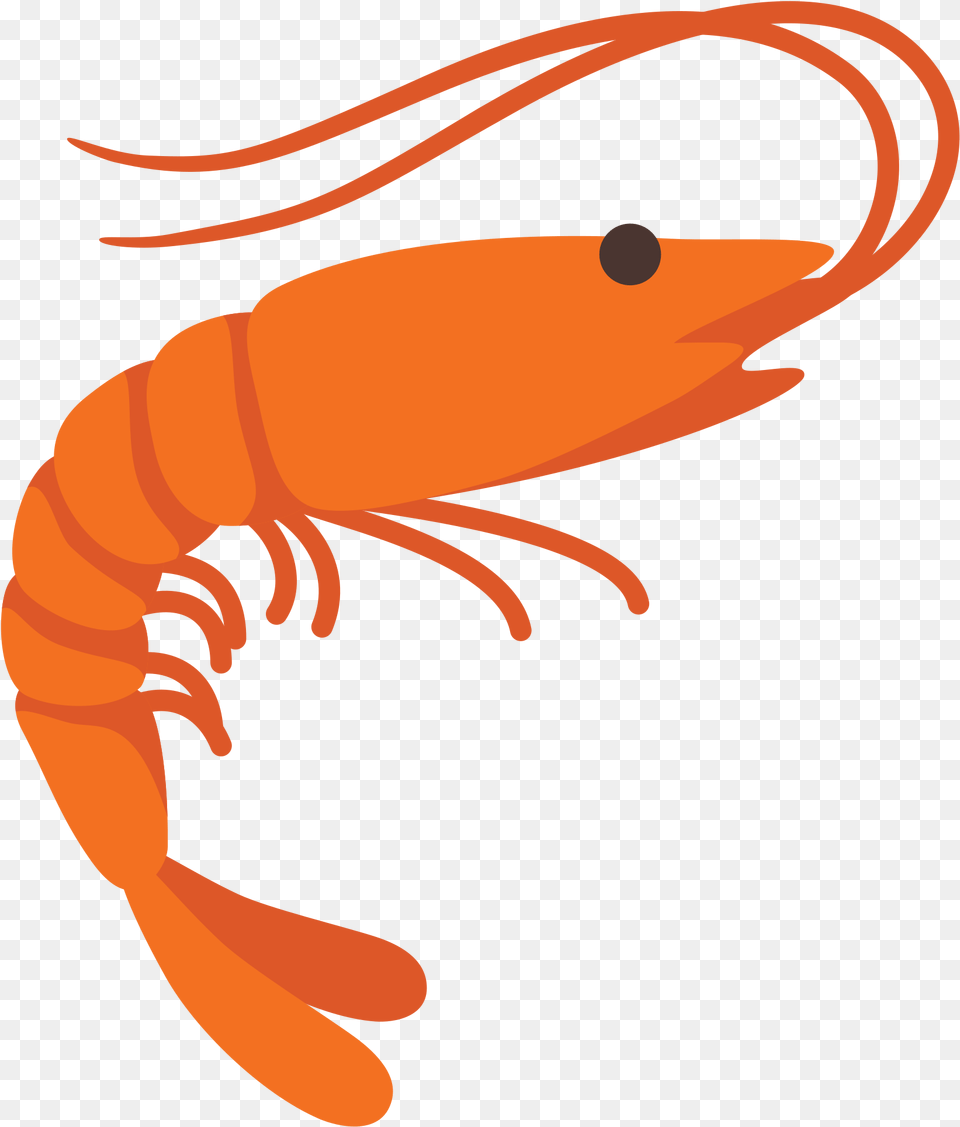 Shrimp Emoji Shrimp Emoji, Food, Seafood, Animal, Sea Life Free Png