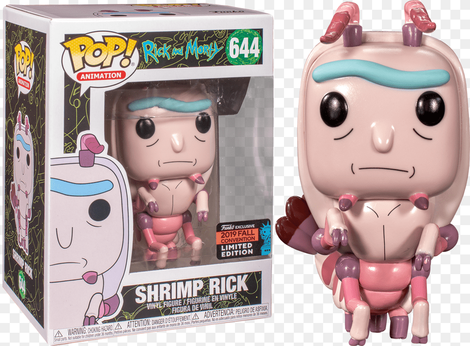Shrimp Rick And Morty Funko Pop, Toy, Baby, Person, Figurine Free Png