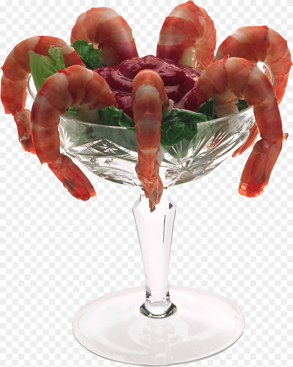 Shrimps, Animal, Food, Glass, Invertebrate Png Image