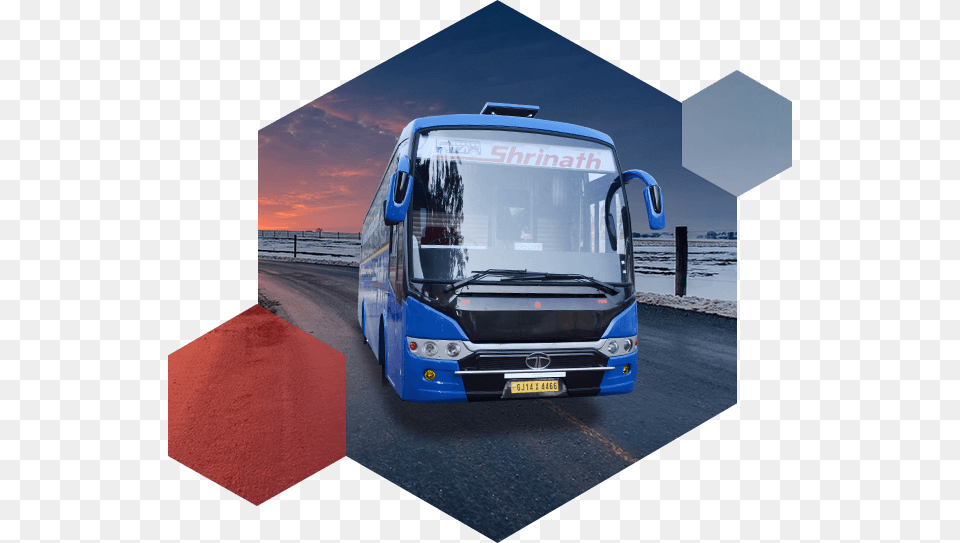 Shrinath Travels Ahmedabad To Jodhpur, Bus, Transportation, Vehicle Png Image