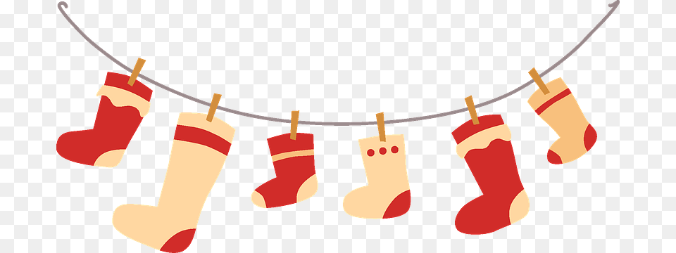 Shristmas Stocking Clipart Christmas Stocking, Hosiery, Clothing, Festival, Christmas Decorations Free Png Download