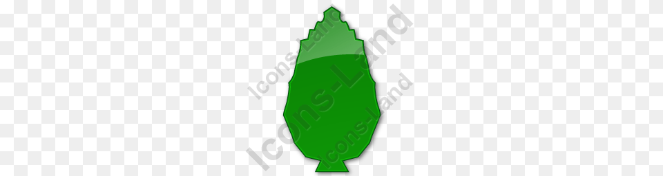 Shrub Plain Green Icon Pngico Icons, Plant, Leaf, Weapon, Arrowhead Png