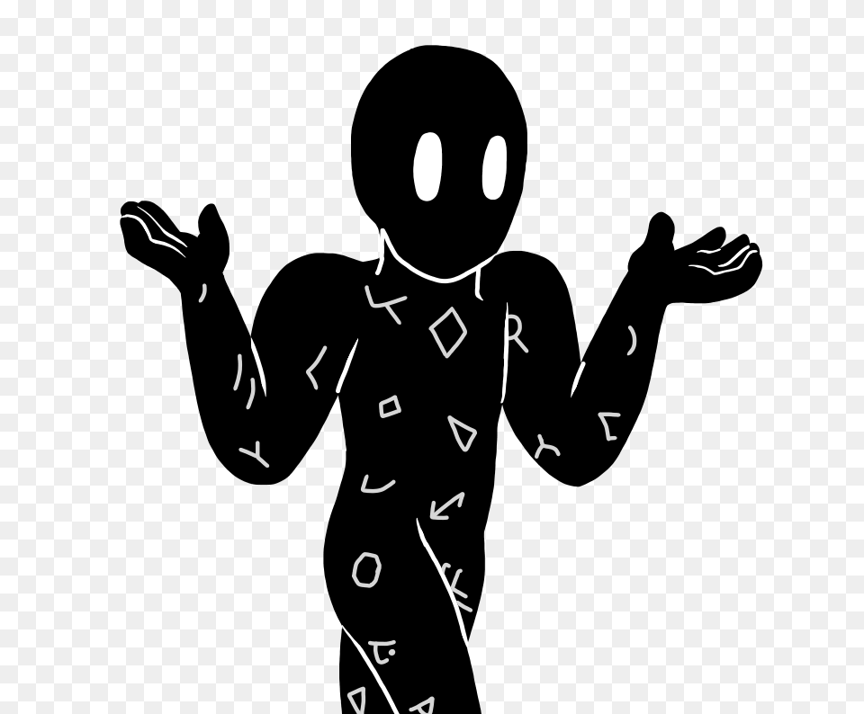 Shrug Emoji, Text, Blackboard Free Transparent Png