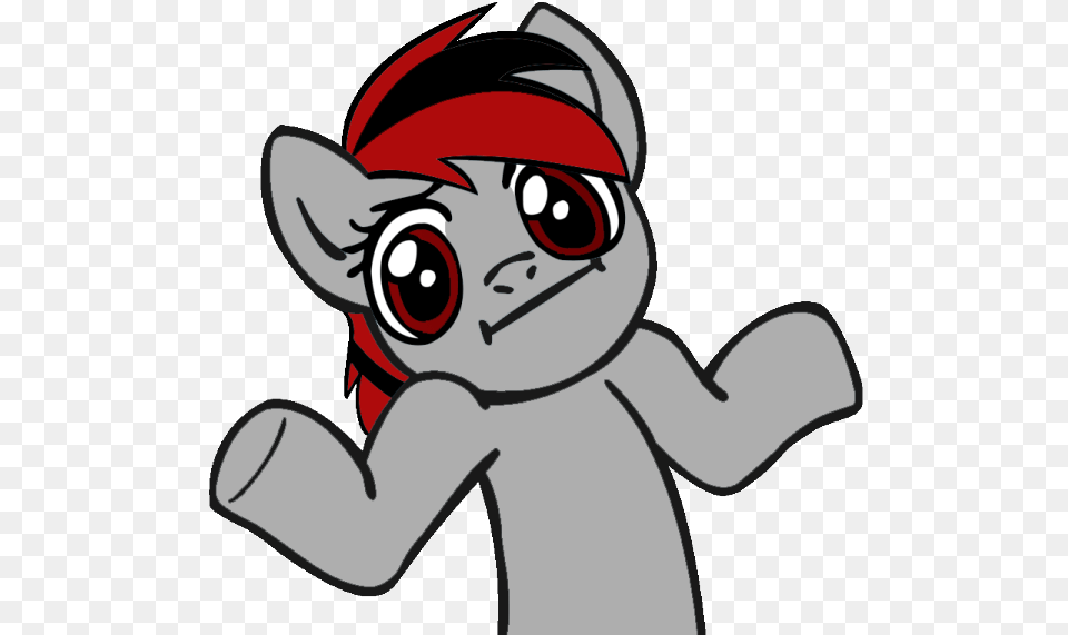 Shrug Hat Emoticon Rainbow Dash Shrug, Cartoon, Baby, Person, Face Free Png