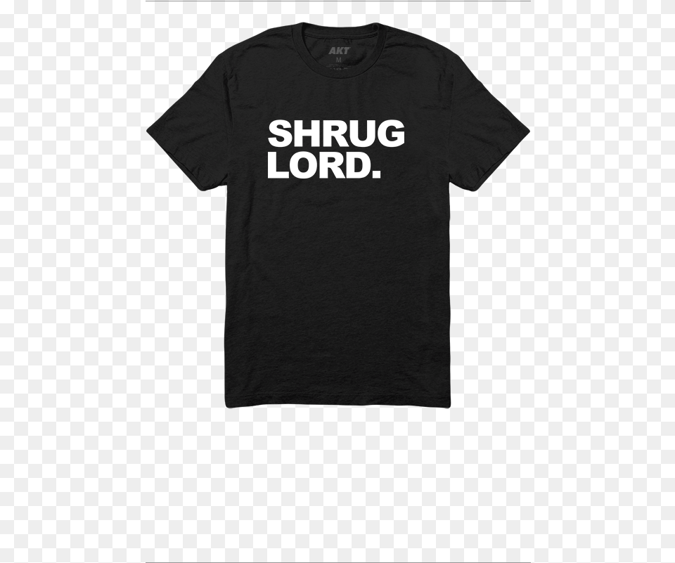 Shrug Lord Tee Active Shirt, Clothing, T-shirt Png Image