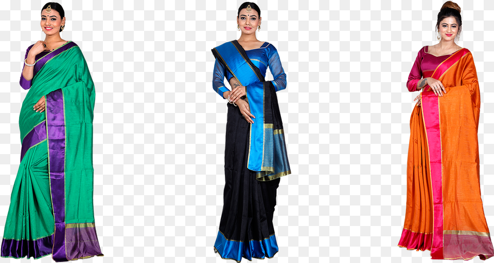 Shruthi 3 Aura Silk Saree Collections Costume, Adult, Person, Woman, Female Free Png