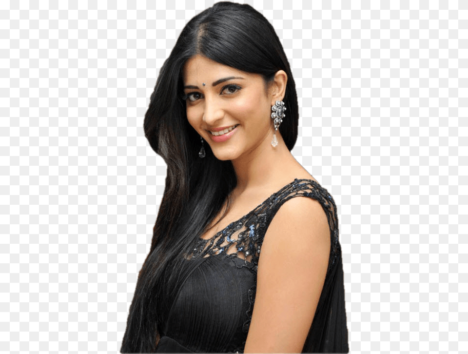 Shruti Haasan Lovely Image South Actress Sruthi Hasan, Black Hair, Face, Person, Hair Free Transparent Png