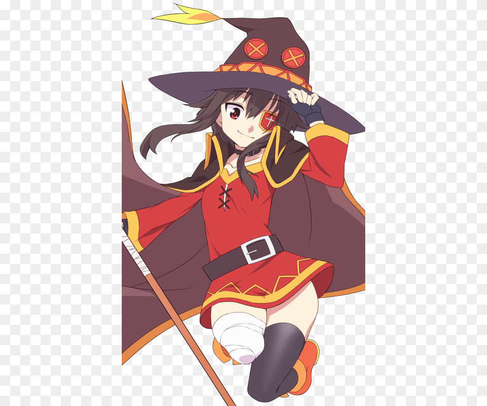 Sht 4chan Says Thread Konosuba Megumin Wallpaper Phone, Book, Comics, Publication, Baby Free Png Download