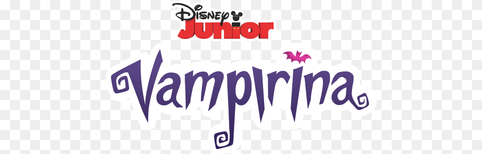 Shuffle Card Games Vampirina Logo, Sticker, People, Person, Text Free Transparent Png