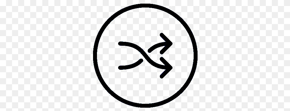 Shuffle Pic Icon, Person, Stencil Png Image